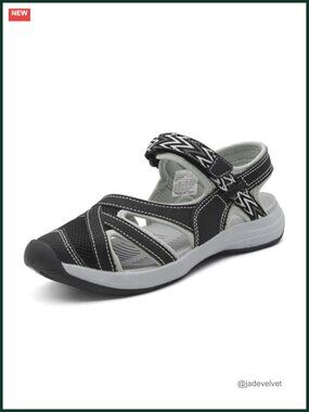 Sport Athletic Sandals - Outdoor Hiking Sandals with Closed Toe